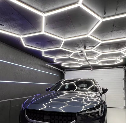 Hexagon LED Garage Light