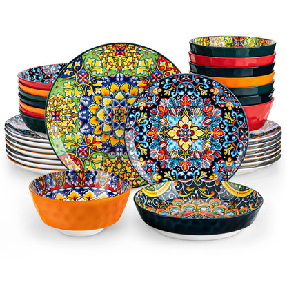 12/16/18/24 Piece Ceramic Dinnerware