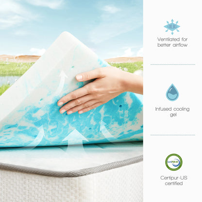 4 Inch Gel Memory Foam