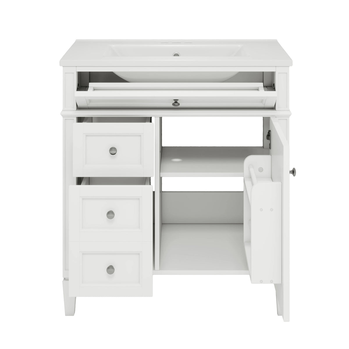 30'' Modern Bathroom Vanity with Sink