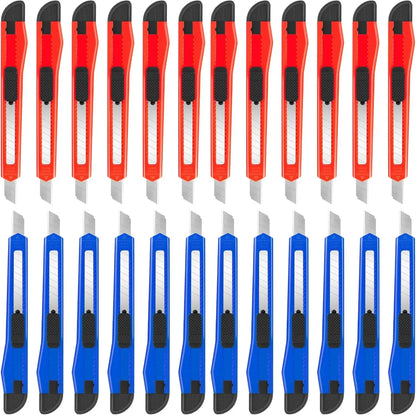 24 Box Cutter 9mm Wide Blade