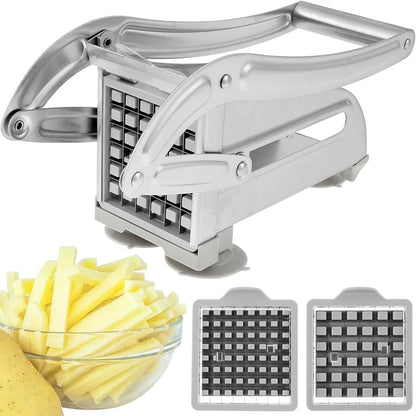 French Fries Cutter Stainless Steel Potato Slicer