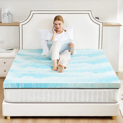 2-4 Inch Gel Memory Foam