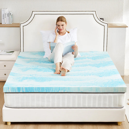 2-4 Inch Gel Memory Foam