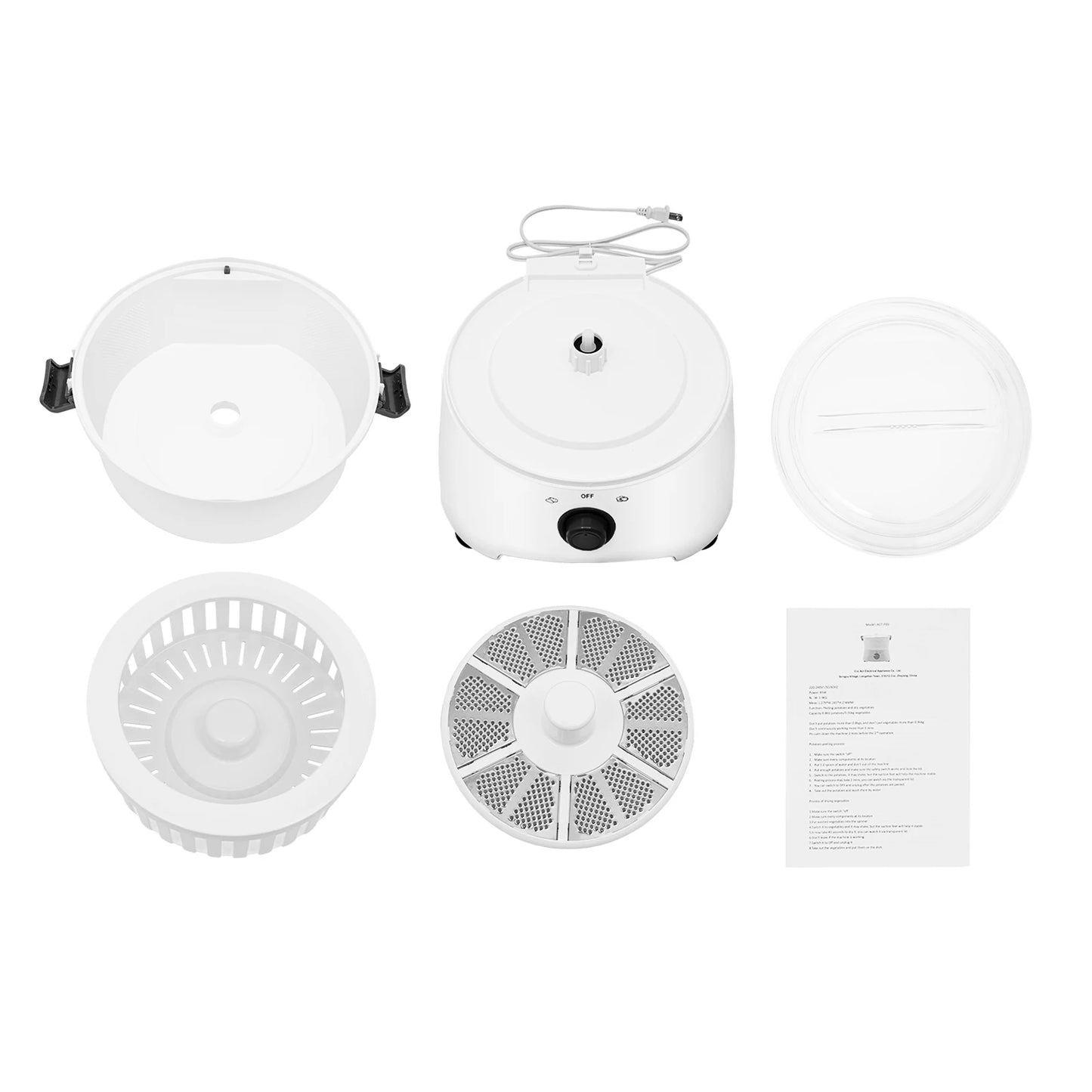 85W Electric Potato Peeler