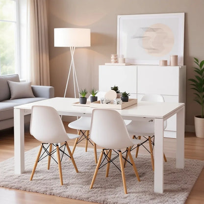 Modern Shell Dining Chair Set of 4