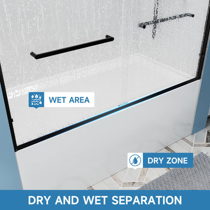 56-60"x57" H Tub Shower Door