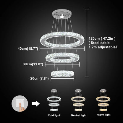 Modern Crystal Chandelier