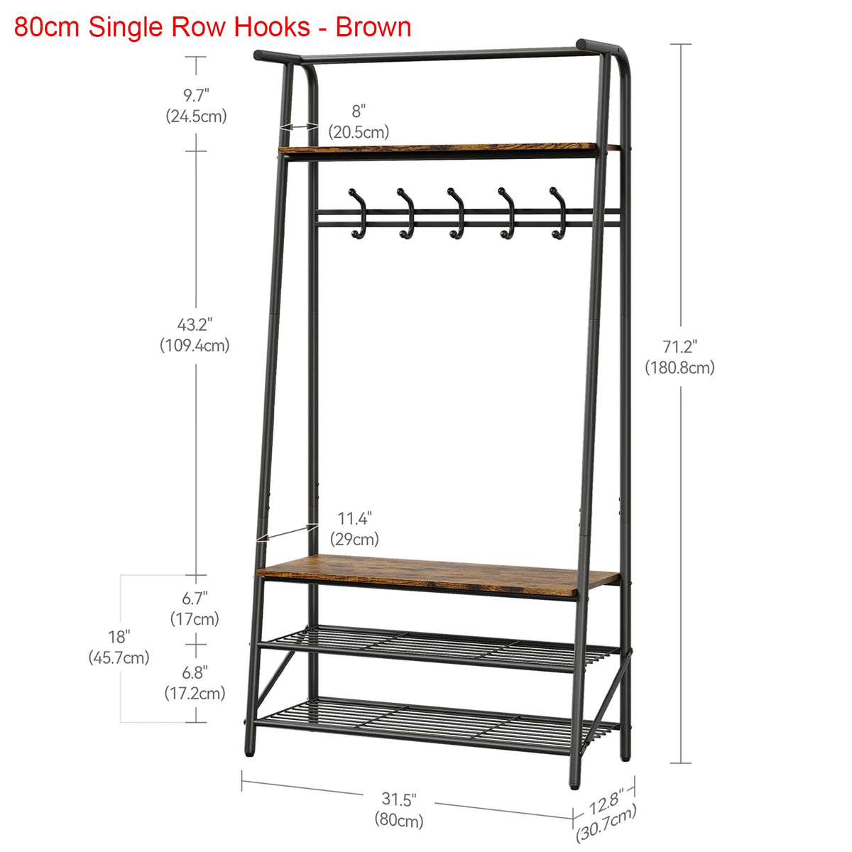 Coat Rack Shoe Bench