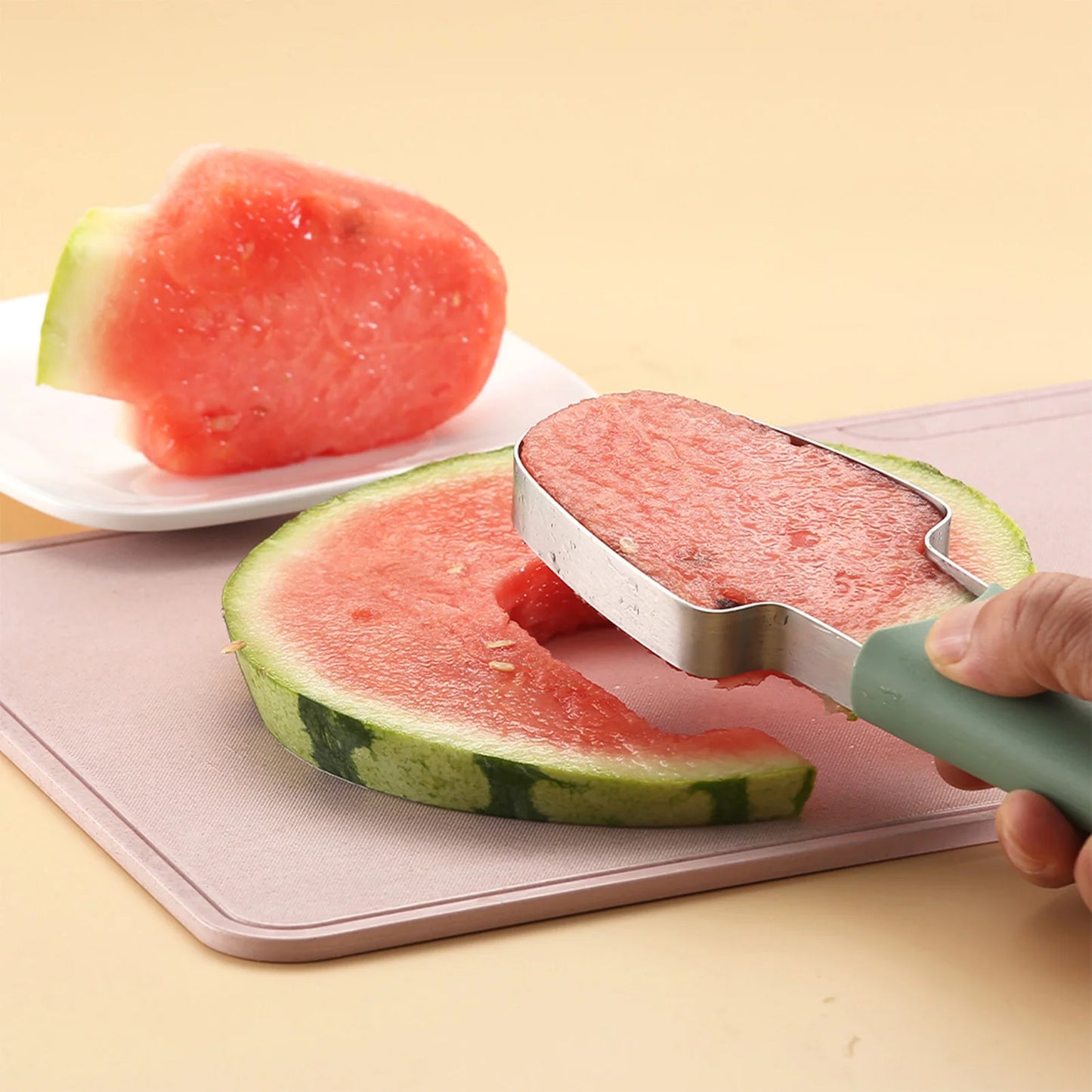 Stainless Steel Watermelon Popsicle Cutter