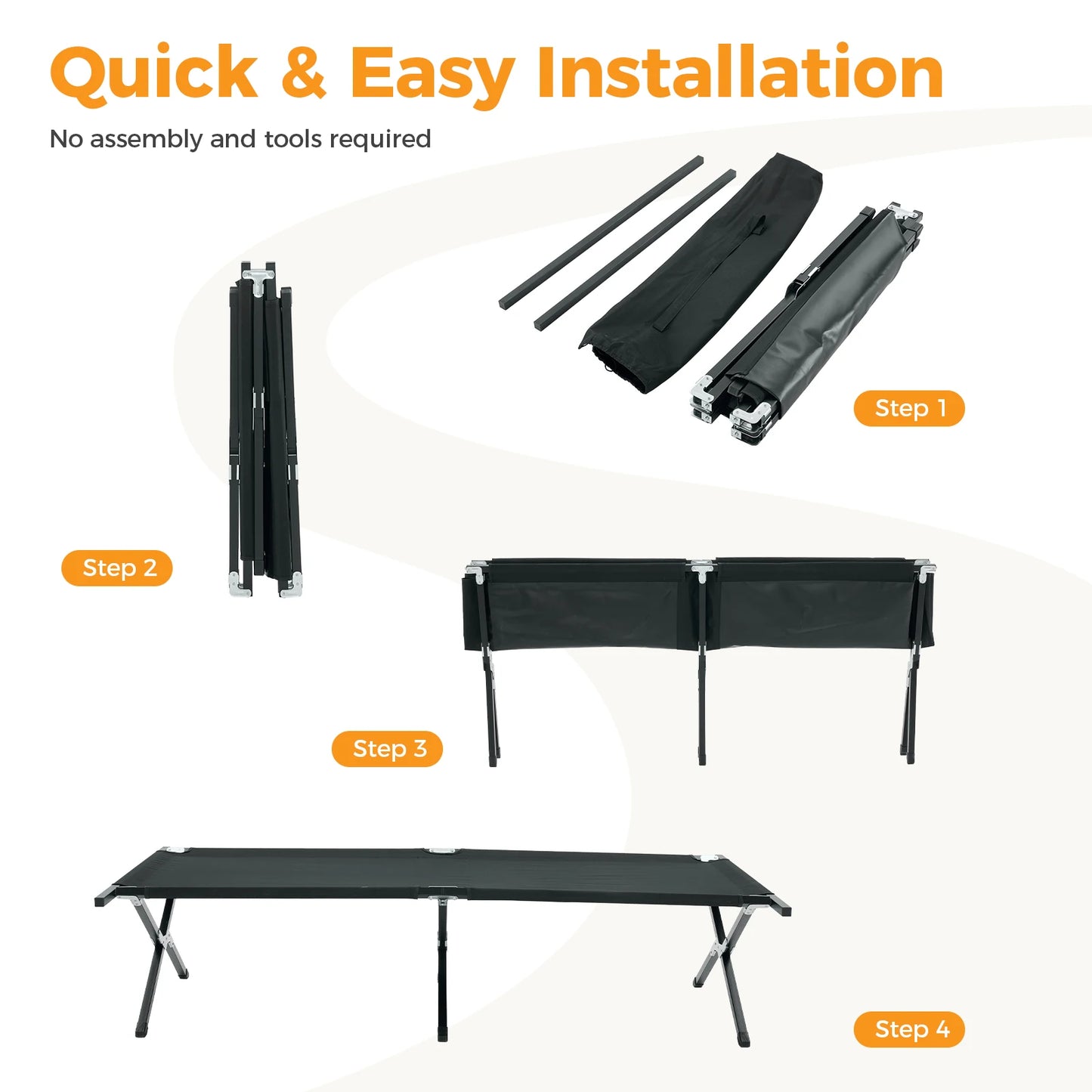 Collapsible Camping Cot