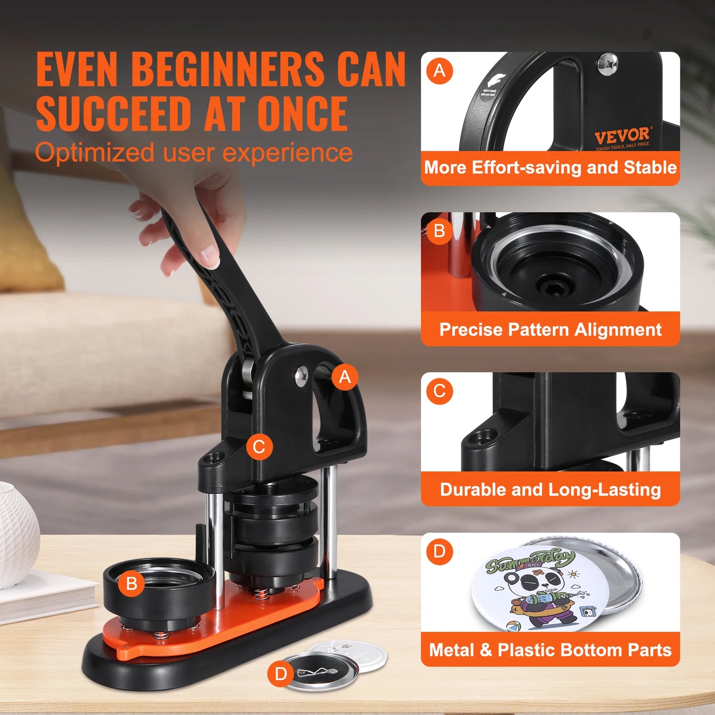 SucceBuy Button Maker Machine