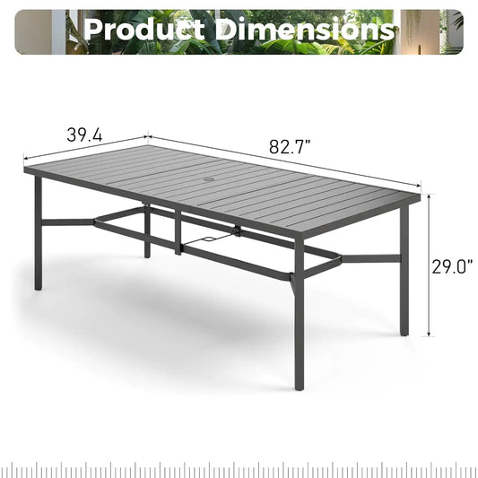 Patio Dining Table for 8