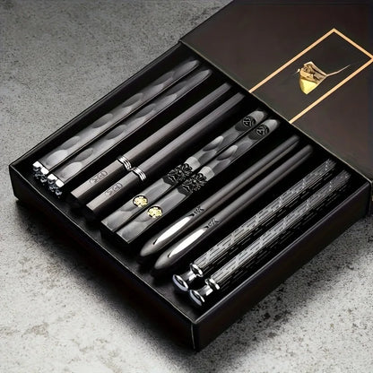 Black Alloy Chopsticks