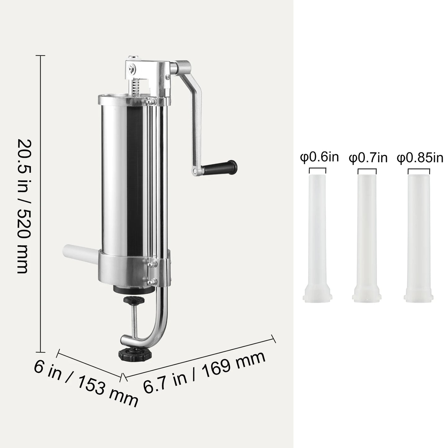 1.5/3LCapacity Vertical Stuffer