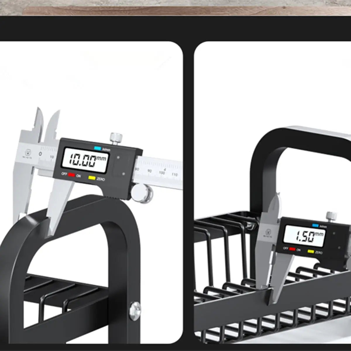 Three-Tier Countertop Rack
