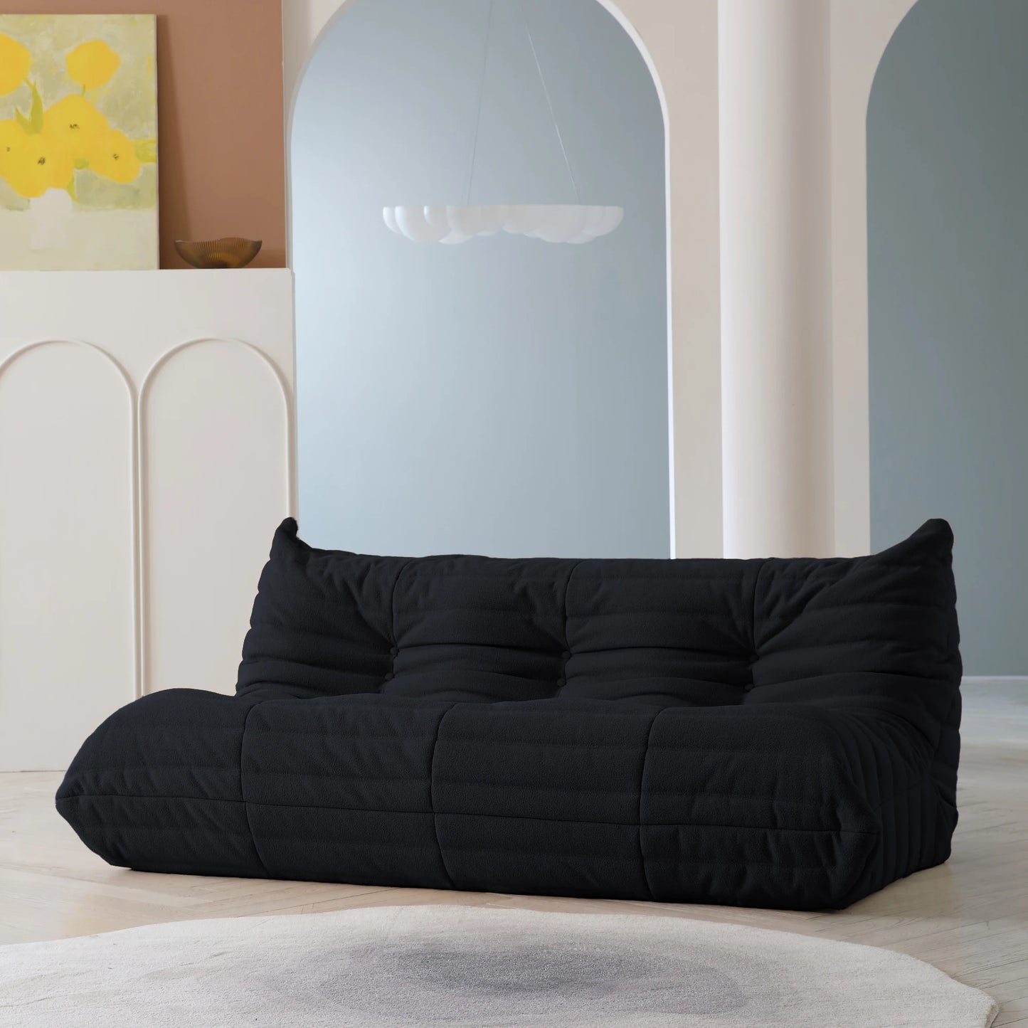 Teddy Fabric Bean Bag Sofas