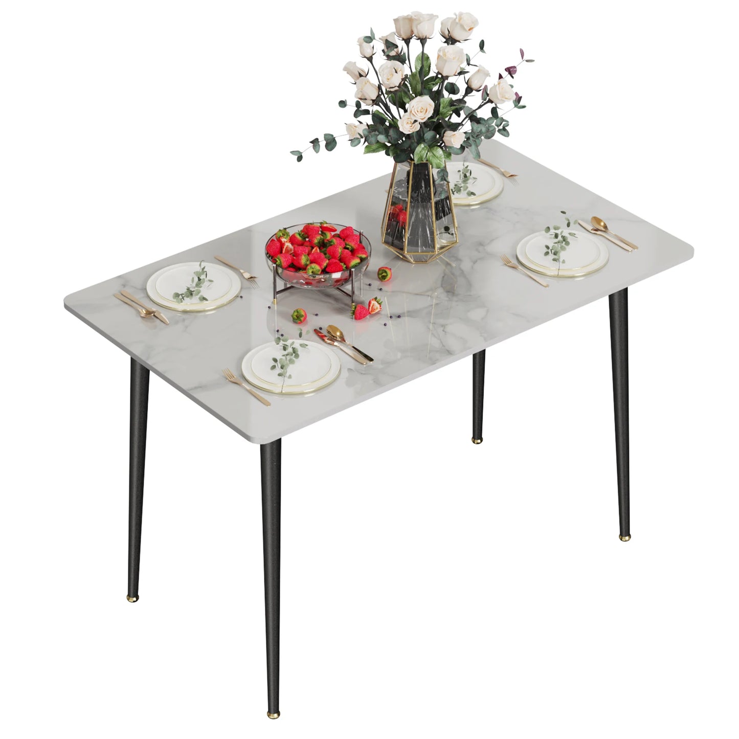 High Gloss 4-6 Seat Table