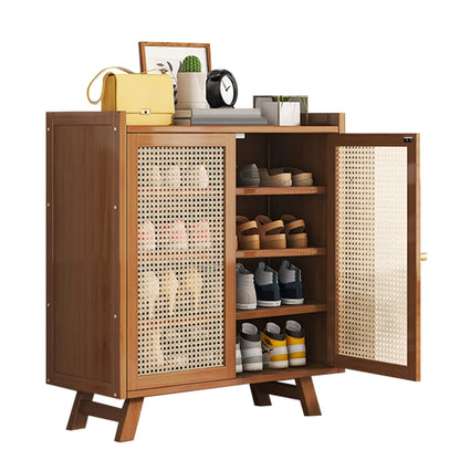 5/7-Tier Shoe Storage Cabinet Rack with Doors
