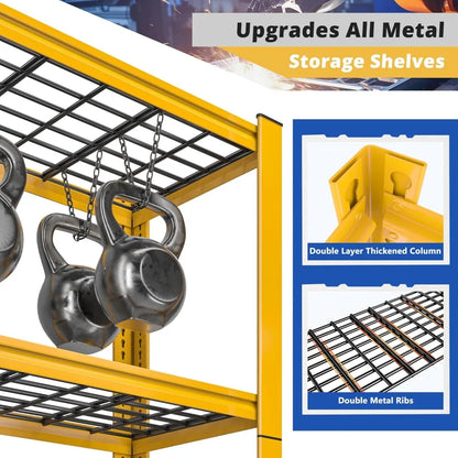 72''H Garage Shelving