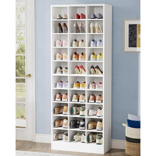10-Tier Shoe Storage Cabinet