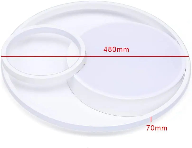 3-Rings LED Flush Mount Ceiling Light