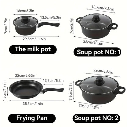 13-Piece Nonstick Cookware Set