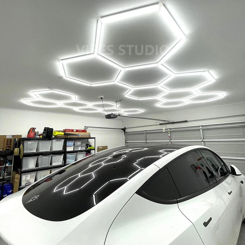 Energy Efficient Hexagon LED Lighting