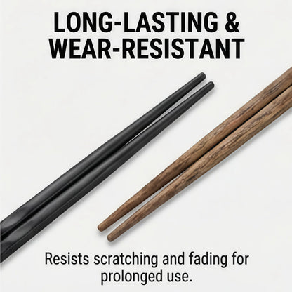 5 Pairs Alloy Chopsticks