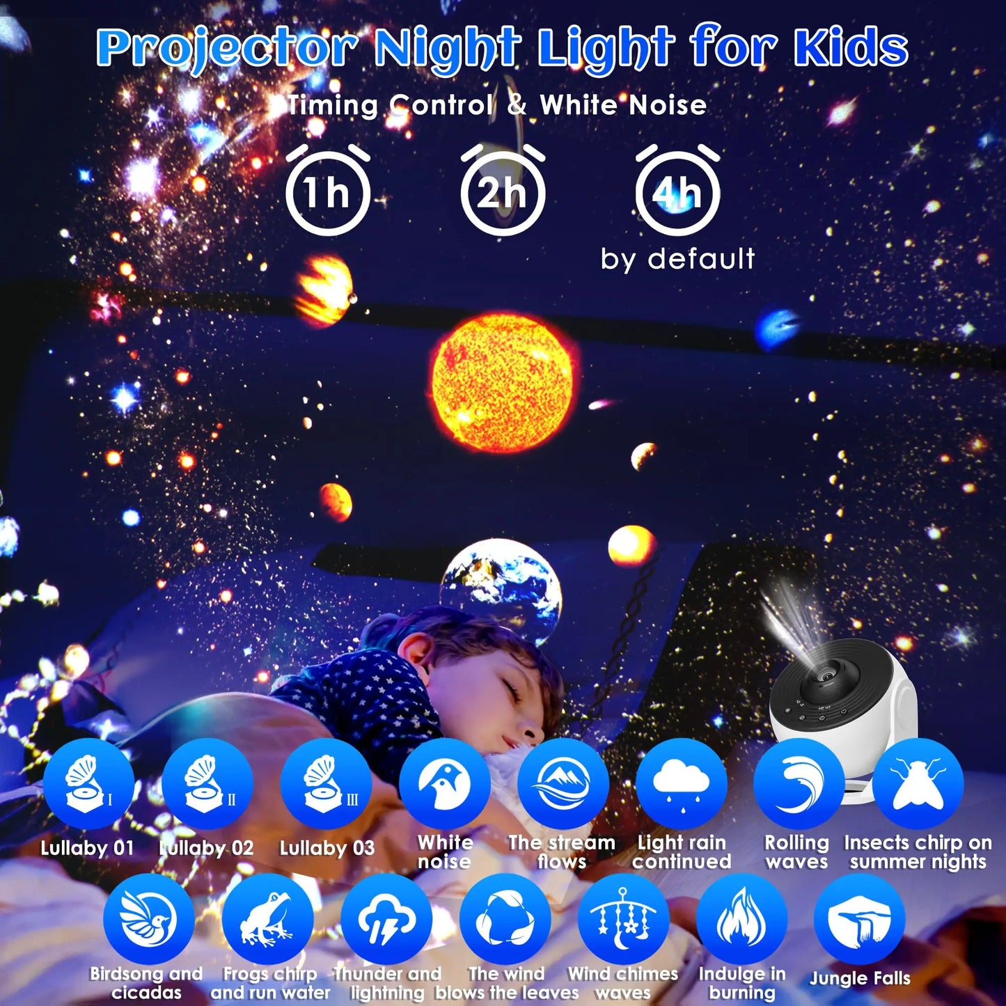 Galaxy Projector for Bedroom