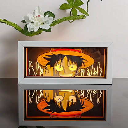 3D Anime Motion Night Light
