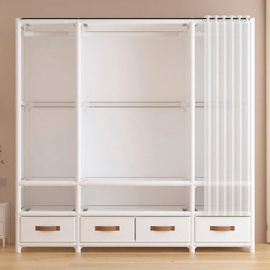 57"in Portable Wardrobe Closet