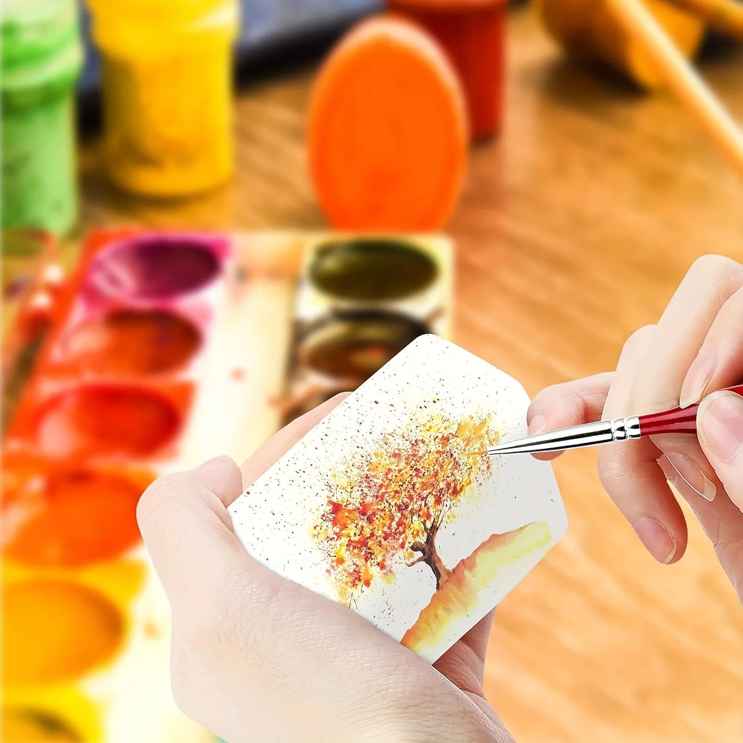 10/11/20/22Pcs Fine Detail Paint Brush