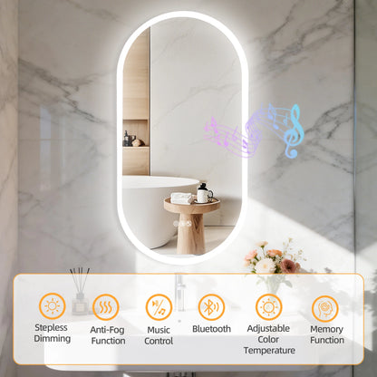 LED Bathroom Mirror 40"/48''