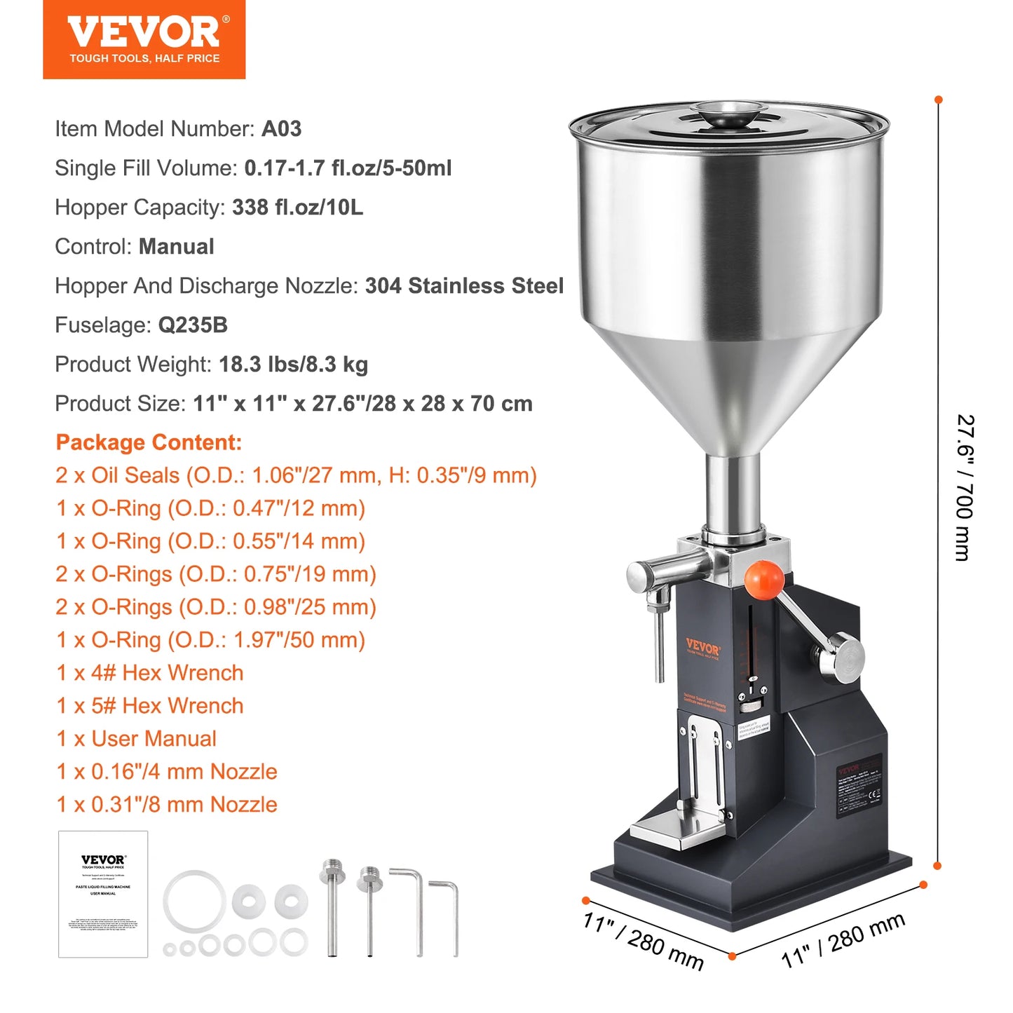 Manual Liquid Filling Machine