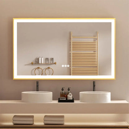 Large LED Bathroom Mirror