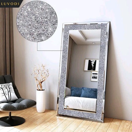 Large Silver Mirror