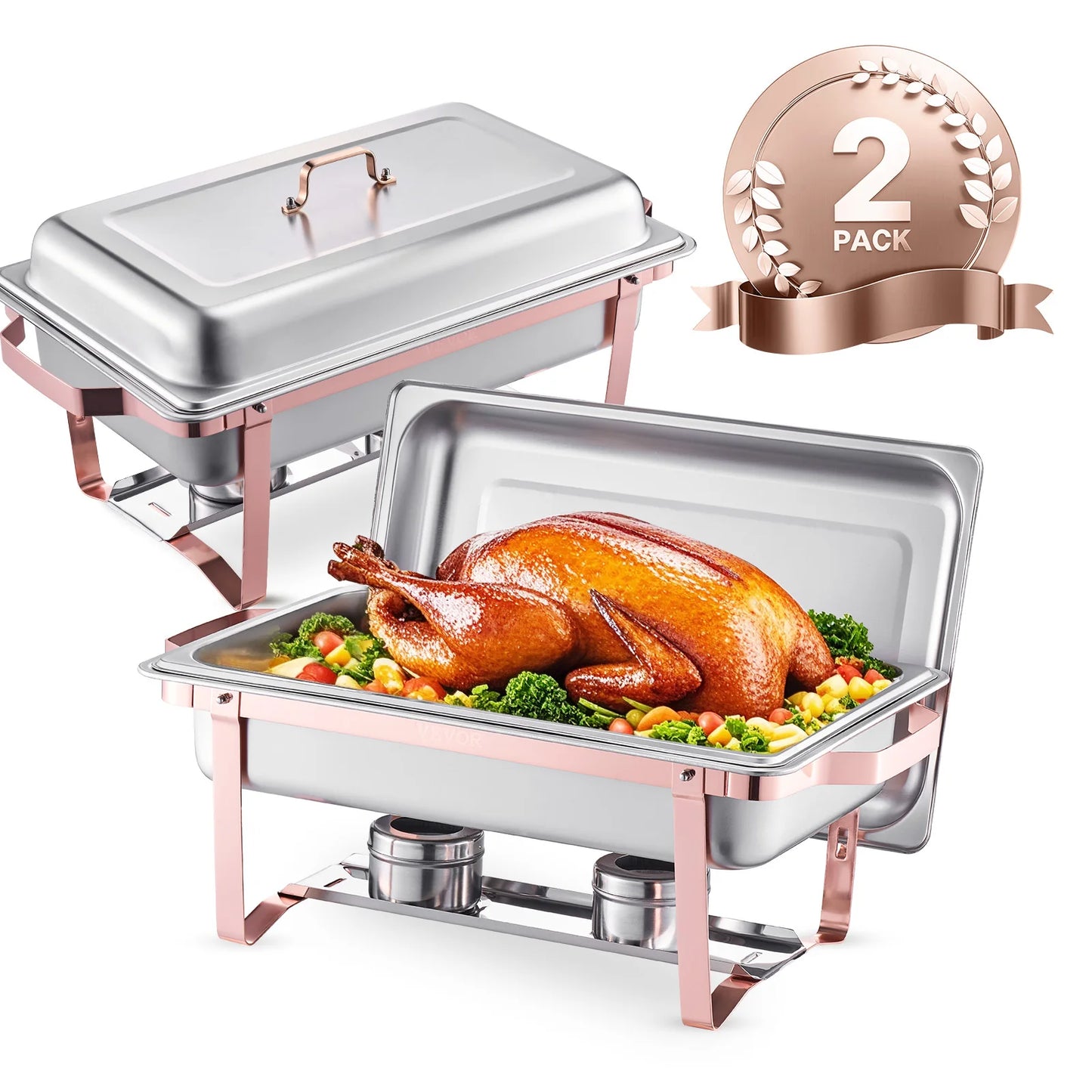 8QT Rectangle Chafing Dish