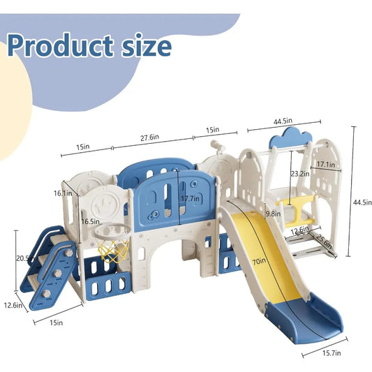 11 in 1 Toddler Outdoor Playset