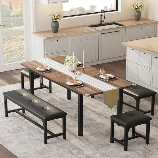 Dining Table Set for 6-8
