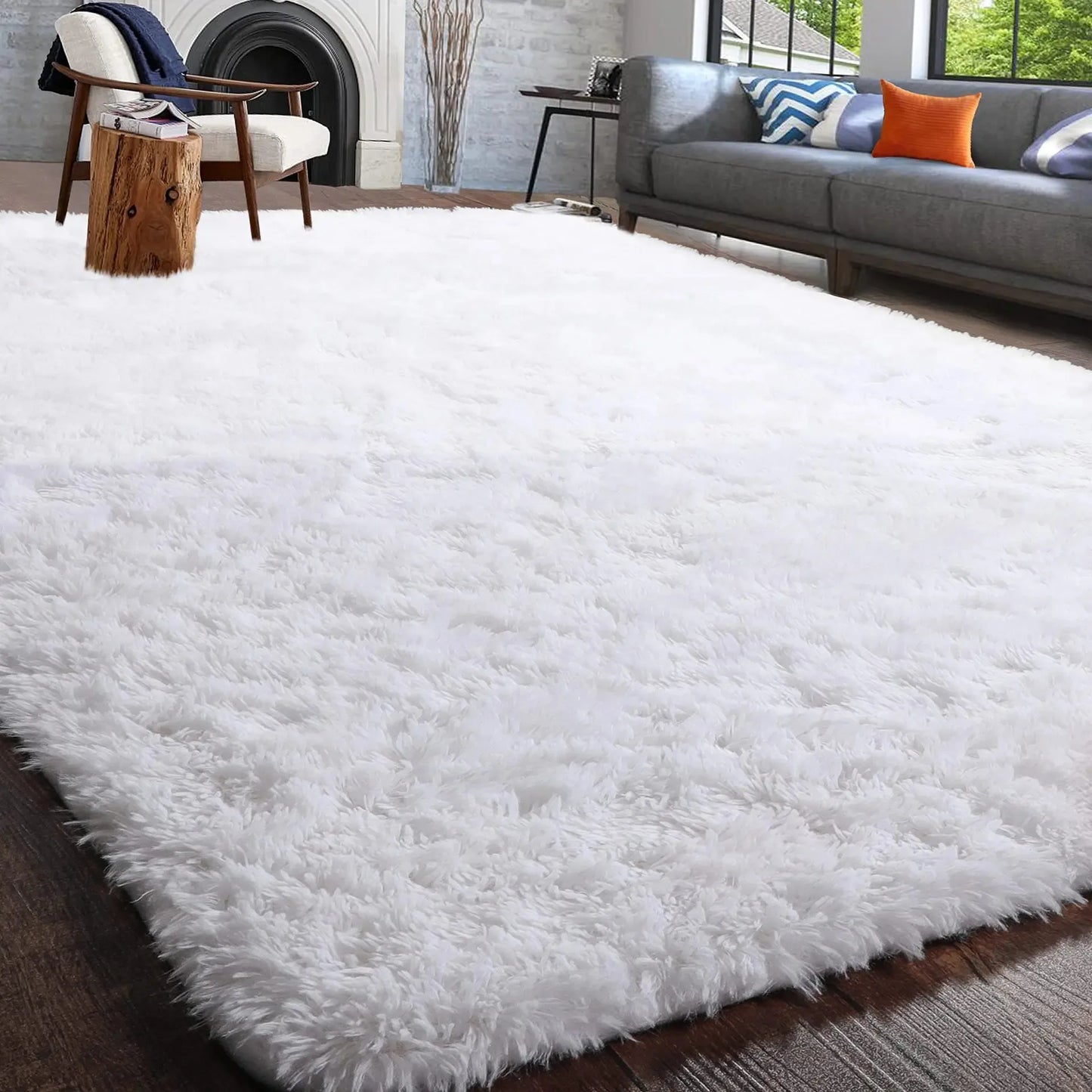 Fluffy Rugs for Bedroom