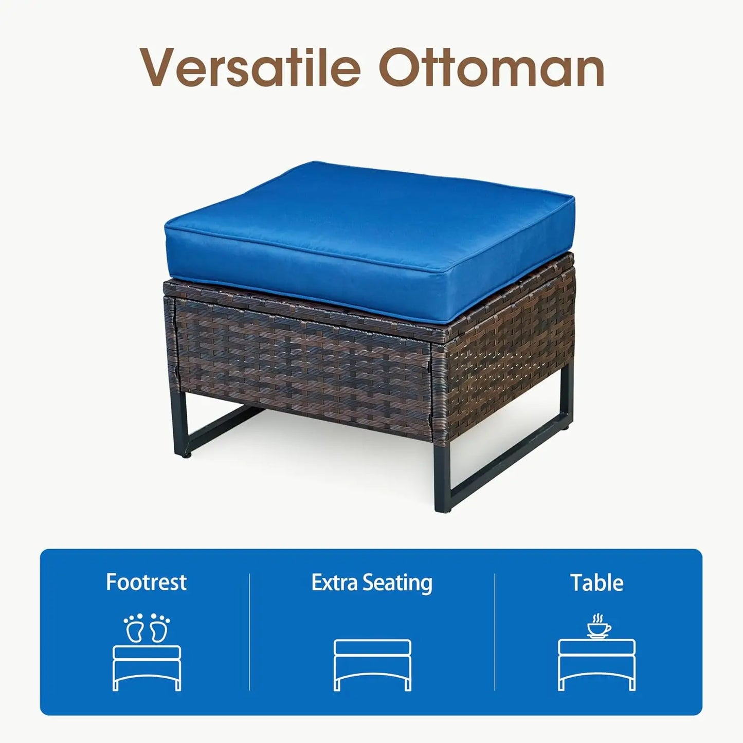 5 Piece Patio Furniture Set