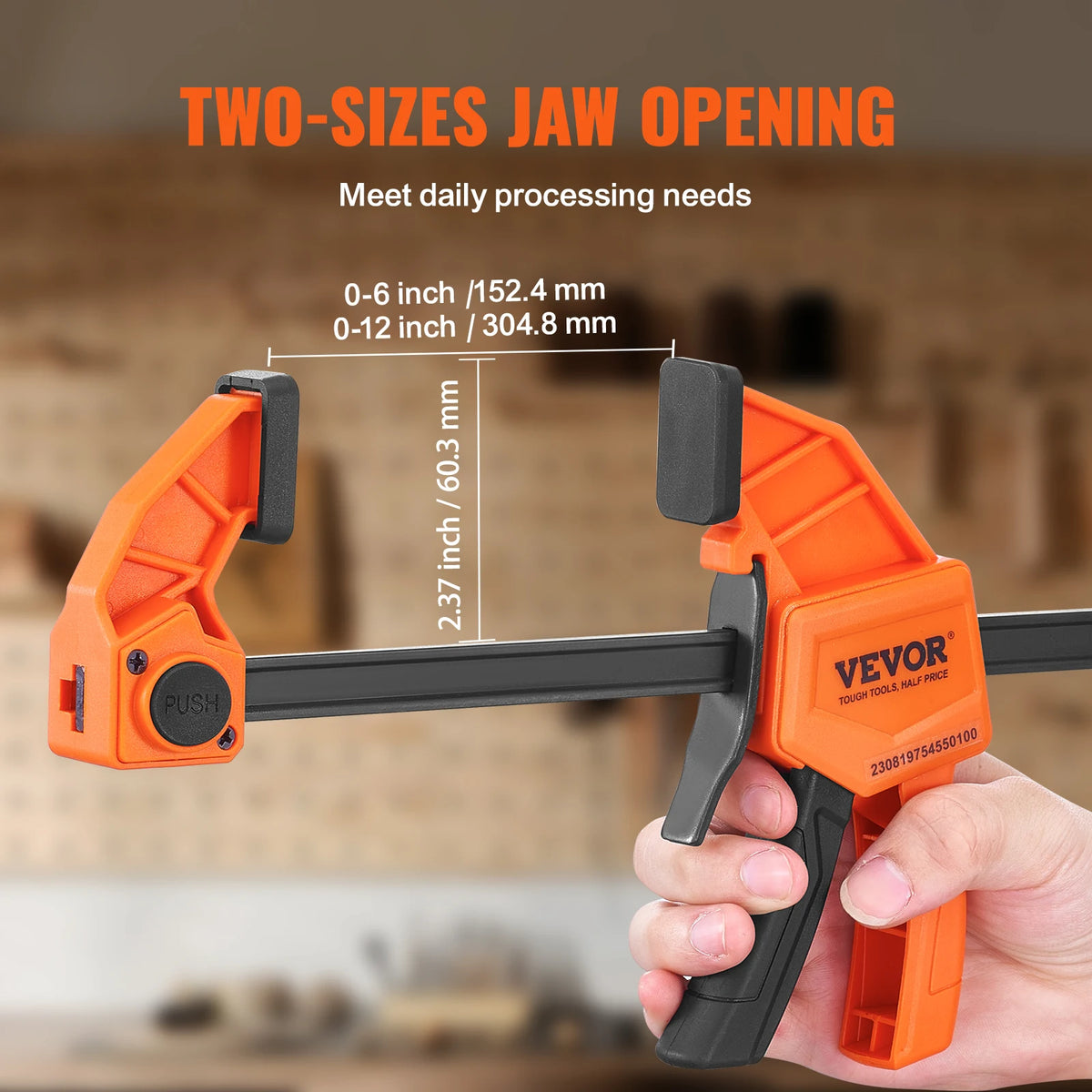 Bar Clamps Woodworking 24in