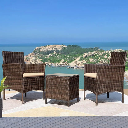 3-Piece Outdoor Patio Furniture