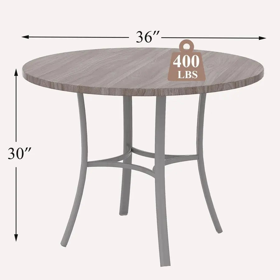 36 Round Dining Table for 4