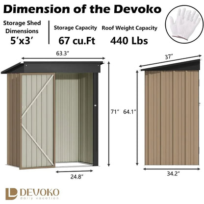 Outdoor Storage Shed