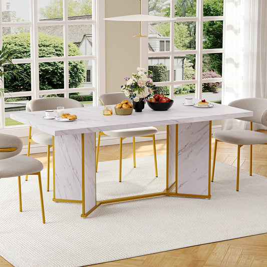 71 Inch Rectangular Dining Table