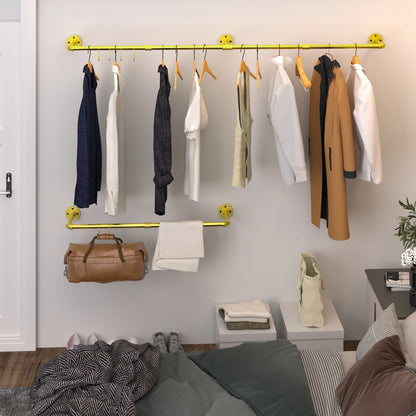 Wall Mounted Clothes Rack