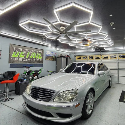 Hexagon LED Garage Light