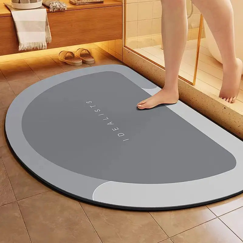 1pc New Type Mud Bathroom Mat